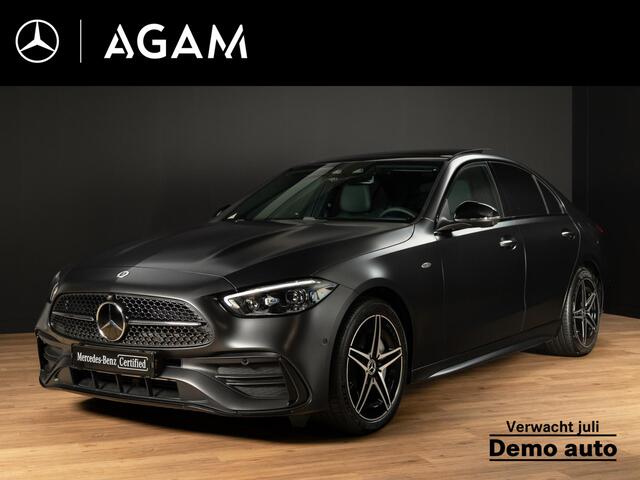 Mercedes-Benz C-KLASSE Limousine 300 e Business Solution AMG Premium PLUS | Panorama dak | Trekhaak