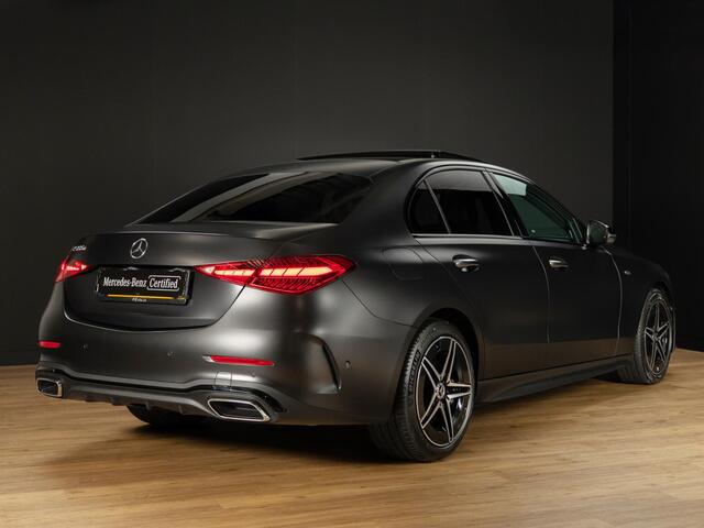 Mercedes-Benz C-KLASSE Limousine 300 e Business Solution AMG Premium PLUS | Panorama dak | Trekhaak