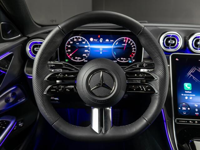 Mercedes-Benz C-KLASSE Limousine 300 e Business Solution AMG Premium PLUS | Panorama dak | Trekhaak