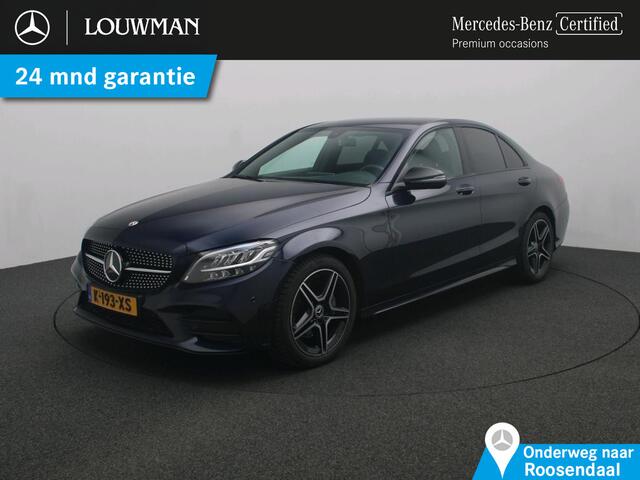 Mercedes-Benz C-KLASSE 180 Business Solution AMG AMG LIne | Night Pakket | Led Koplampen | Trekhaak | Achteruitrijcamera. Inclusief 24 maanden Mercedes-Benz Certified garantie voor Europa.