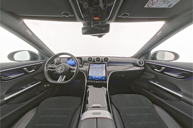 Mercedes-Benz C-KLASSE Estate 300 e 4MATIC AMG Plug-In Hybride AMG Line | Night Pakket | Trekhaak | Memory voorstoelen | Parkeerpakket met achteruitrijcamera | Stoelverwaming | Ledkoplampen. Inclusief 24 maanden Mercedes-Benz Certified garantie voor Europa.