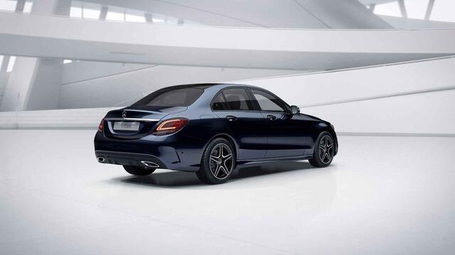 Mercedes-Benz C-KLASSE 160 Business Solution AMG | Panoramadak | Night | Multibeam | Stoelverwarming | Lederen bekleding |
