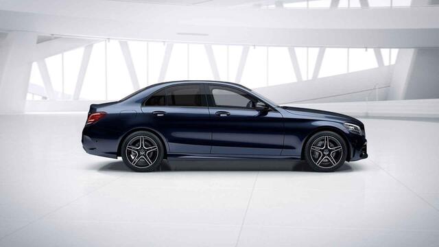 Mercedes-Benz C-KLASSE 160 Business Solution AMG | Panoramadak | Night | Multibeam | Stoelverwarming | Lederen bekleding |