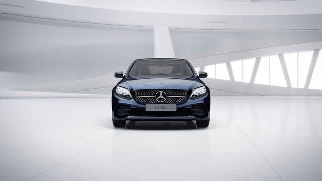 Mercedes-Benz C-KLASSE 160 Business Solution AMG | Panoramadak | Night | Multibeam | Stoelverwarming | Lederen bekleding |