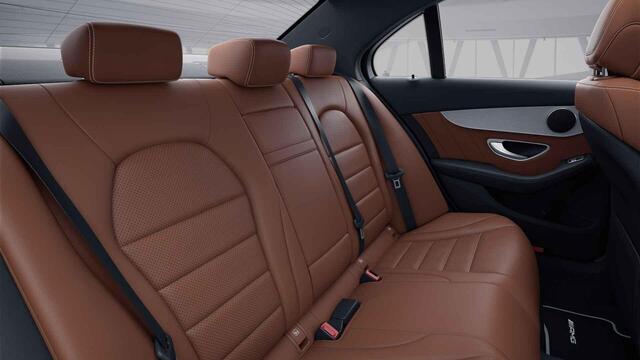 Mercedes-Benz C-KLASSE 160 Business Solution AMG | Panoramadak | Night | Multibeam | Stoelverwarming | Lederen bekleding |