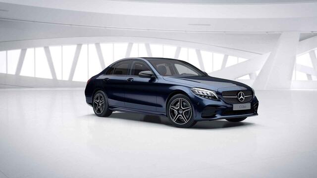 Mercedes-Benz C-KLASSE 160 Business Solution AMG | Panoramadak | Night | Multibeam | Stoelverwarming | Lederen bekleding |