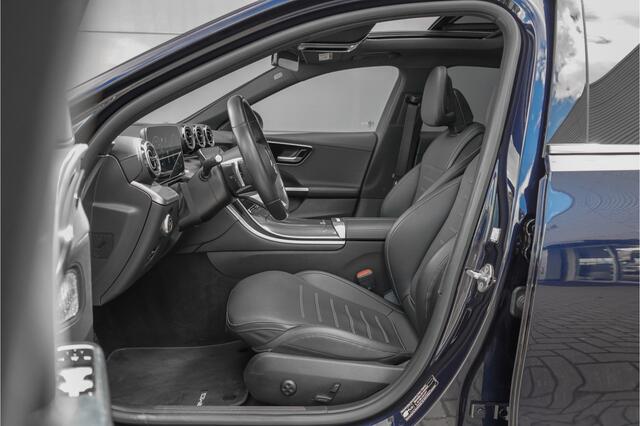 Mercedes-Benz C-KLASSE 200 Launch Edition AMG Line Pano Burmester Trekhaak Camera Stoelverw
