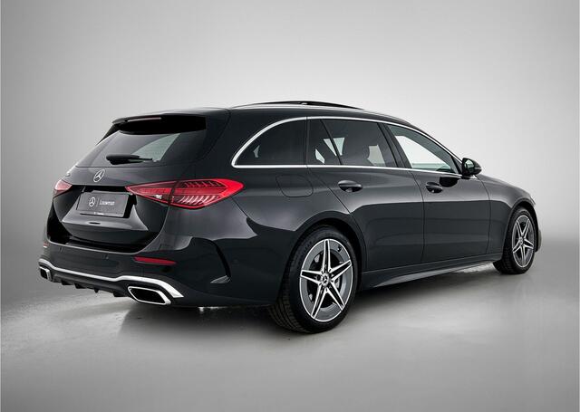 Mercedes-Benz C-KLASSE Estate 300 e AMG Plug-In Hybride AMG Line | Trekhaak | Panoramadak | Digital Licht | Rijassistentiepakket Plus incl. PRE-SAFE Inclusief 24 maanden MB Certified garantie voor Europa.