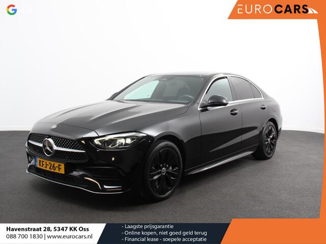 Mercedes-Benz C-KLASSE 300e AMG Line sedan Automaat | Climate control | Adaptieve cruise control | Parkeersensoren | Achteruitrijcamera | Sfeerverlichting | Stoelverwarming | Keyless | LED | Navigatie