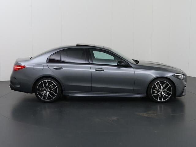 Mercedes-Benz C-KLASSE 200 AMG Line | Night | Memory | Multispaaks velgen | Burmester | Panoramadak | Stoelverwarming |