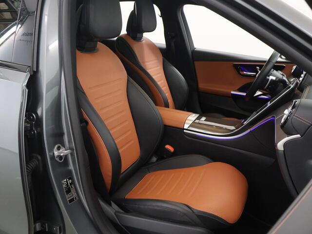 Mercedes-Benz C-KLASSE 200 AMG Line | Night | Memory | Multispaaks velgen | Burmester | Panoramadak | Stoelverwarming |
