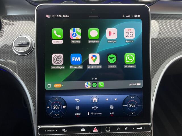 Mercedes-Benz C-KLASSE CLE Coupe 200 AMG Line | NL Auto/Voll.Historie/Navi/Leder/Pano.Dak/Sfeerverlichting/Elektr.Wegklapbare Trekhaak/Apple CarPlay-Android Auto