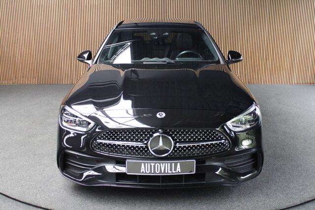 Mercedes-Benz C-KLASSE Estate 180 AMG Pano Leder Matrix LED 360 Navi Elektr. trekhaak Memory Stoelverwarming Elektr. trekhaak PTS LM velgen
