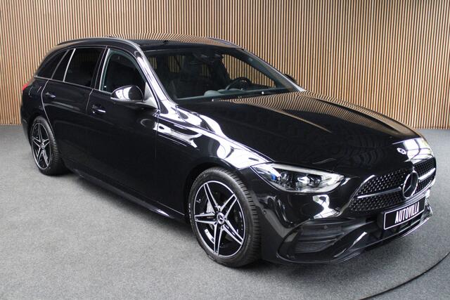 Mercedes-Benz C-KLASSE Estate 180 AMG Pano Leder Matrix LED 360 Navi Elektr. trekhaak Memory Stoelverwarming Elektr. trekhaak PTS LM velgen