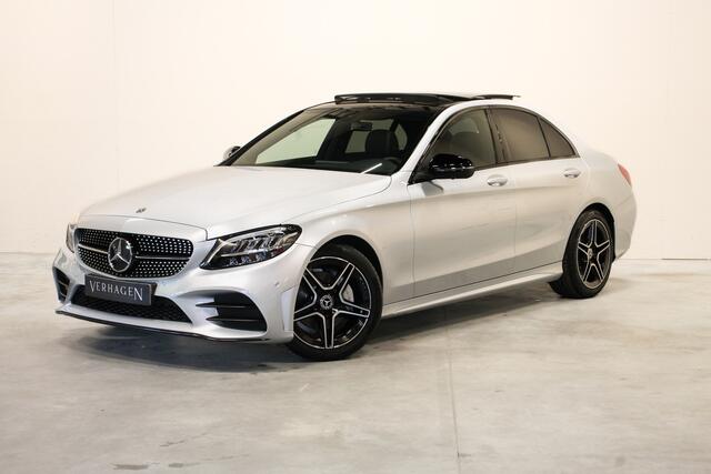 Mercedes-Benz C-KLASSE 160 AMG Pano Night Pakket Leer Standkachel