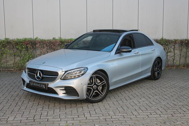 Mercedes-Benz C-KLASSE 160 AMG Pano Night Pakket Leer Standkachel
