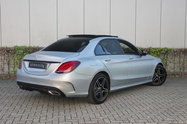 Mercedes-Benz C-KLASSE 160 AMG Pano Night Pakket Leer Standkachel