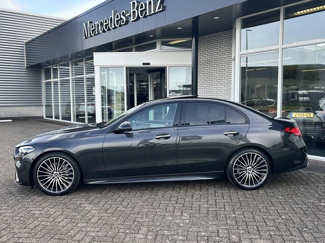 Mercedes-Benz C-KLASSE 200 AMG Line | Licht Interieur | Burmester | Memory | Head Up | Panoramadak | 360 Camera