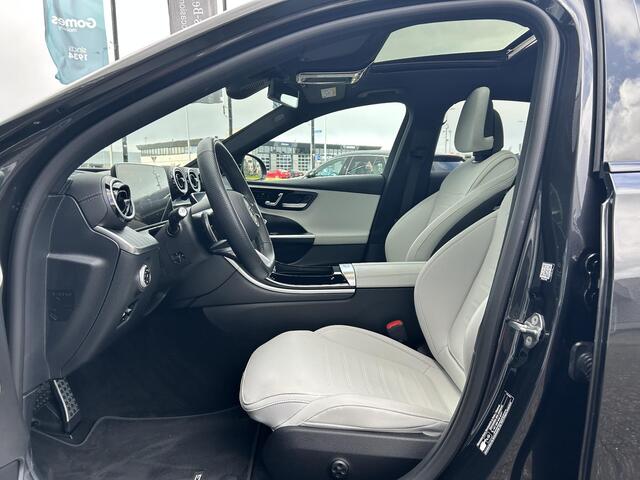 Mercedes-Benz C-KLASSE 200 AMG Line | Licht Interieur | Burmester | Memory | Head Up | Panoramadak | 360 Camera