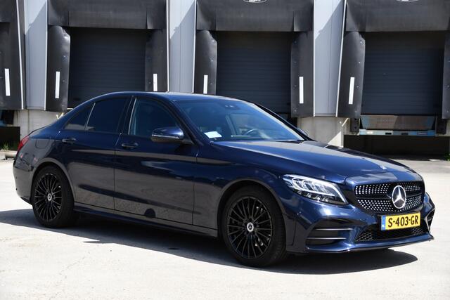Mercedes-Benz C-KLASSE 200 Premium Plus AMG Virtual, Cruise, Carplay, Stoelverwarming, Sfeer, Camera, 184pk, LED, Leder, Uniek!