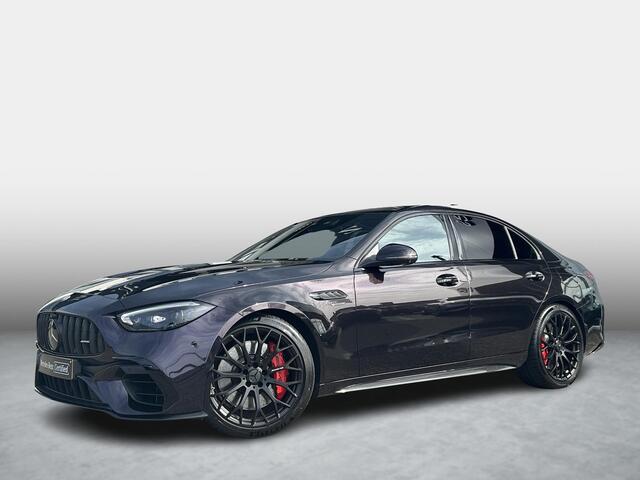 Mercedes-Benz C-KLASSE AMG 63 S E Performance | Nappa Leder | Panoramadak|Burmester 3D|Head-up|Keyless entry| Akrapovic|Gewrapt