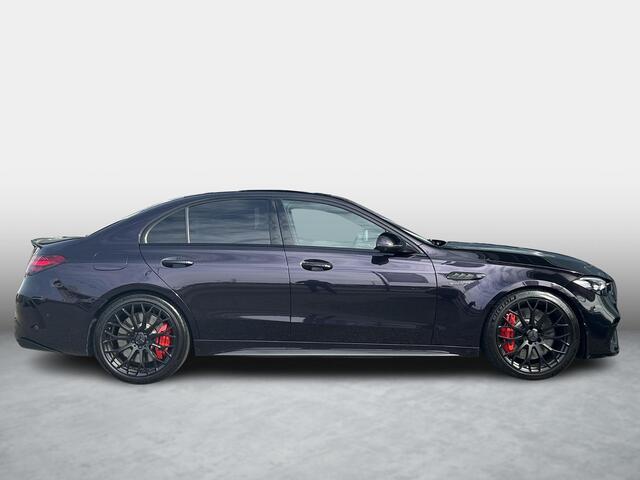 Mercedes-Benz C-KLASSE AMG 63 S E Performance | Nappa Leder | Panoramadak|Burmester 3D|Head-up|Keyless entry| Akrapovic|Gewrapt