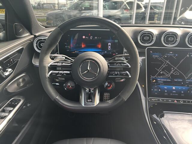 Mercedes-Benz C-KLASSE AMG 63 S E Performance | Nappa Leder | Panoramadak|Burmester 3D|Head-up|Keyless entry| Akrapovic|Gewrapt