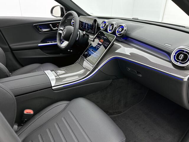 Mercedes-Benz C-KLASSE 300 e Business Solution AMG | Premium Plus | Nightpakket | Trekhaak | GUARD 360° Plus | Smartphone-integratie | Panoramaschuifdak | 360° camera | Burmester® 3D surround sound | 19" multispaaks lichtmetalen AMG-velgen |