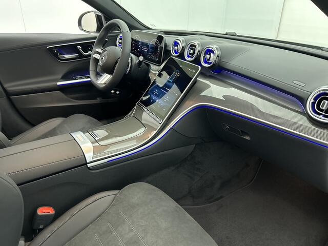 Mercedes-Benz C-KLASSE 300 e Business Solution AMG | Premium Plus | Nightpakket | Middenconsole metaalstructuur | Trekhaak | Smartphone-integratie | 360° camera | Burmester® 3D surround sound |
