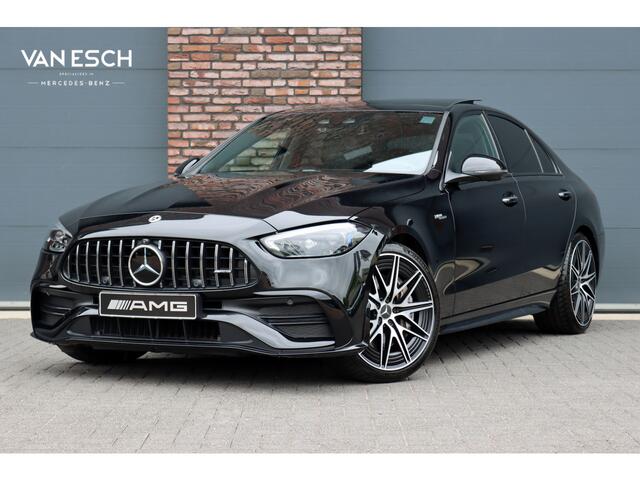 Mercedes-Benz C-KLASSE AMG 43 4MATIC | 408pk | Achterasbesturing | Distronic+ | Carbon | Panoramadak | Sportpakket | HUD | Surround Camera | Digital Light | Burmester | Luchtkwaliteitspakket |