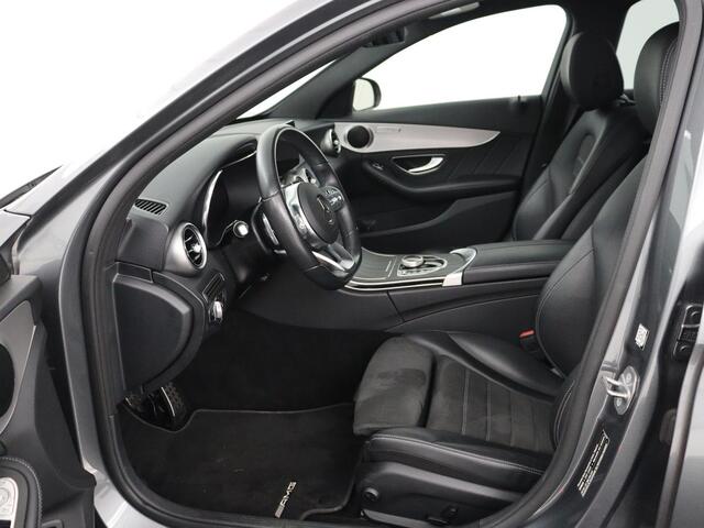 Mercedes-Benz C-KLASSE 160 AMG Limited | Stoelverwarming | Leder/Alcantara | Trekhaak | Camera | Park Assist | Navigatie | Digitale Cockpit | Climate control | Cruise control | 18'' | Bluetooth