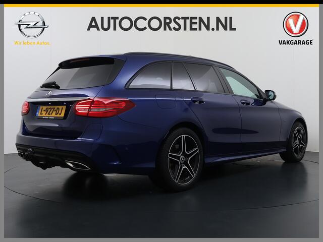 Mercedes-Benz C-KLASSE Estate 300 EQ Hybrid Business Sol. AMG Night Ltd Panoramadak Trekhaak Navi 360°Camera Stoelverwarming Apple Carplay Android Auto Matrix Led Lmv Privacy Glas Elek. Privacy Glas Bluetooth Elek.Achterklep Led 1.800KG Trekgewicht 1e Eigenaar Dealeronderhouden
