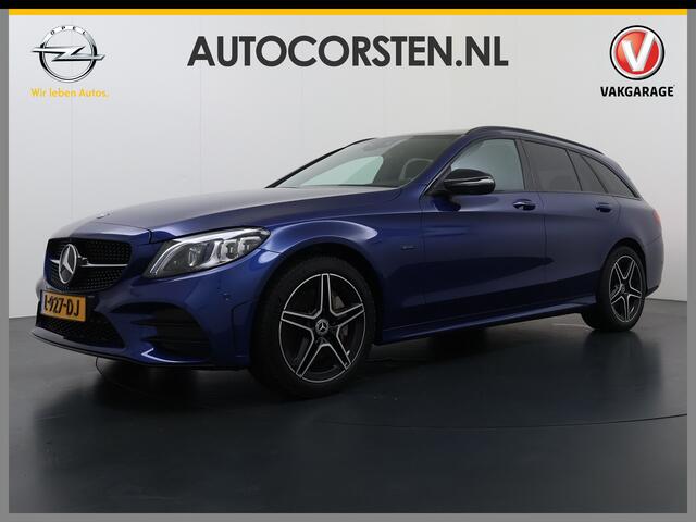 Mercedes-Benz C-KLASSE Estate 300 EQ Hybrid Business Sol. AMG Night Ltd Panoramadak Trekhaak Navi 360°Camera Stoelverwarming Apple Carplay Android Auto Matrix Led Lmv Privacy Glas Elek. Privacy Glas Bluetooth Elek.Achterklep Led 1.800KG Trekgewicht 1e Eigenaar Dealeronderhouden