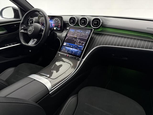 Mercedes-Benz C-KLASSE 200 Launch Edition AMG Line | Pano | Sfeer | Virtual | Burmester | Camera | Carplay | Adap. Cruise | NAP