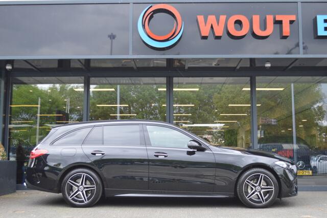 Mercedes-Benz C-KLASSE Estate 300 e AMG Led Leder Panorama Memory Distronic Camera 360 Keyless Night Pdc