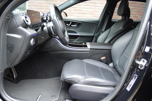 Mercedes-Benz C-KLASSE Estate 300 e AMG Led Leder Panorama Memory Distronic Camera 360 Keyless Night Pdc