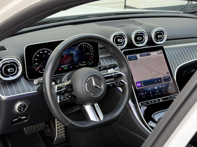 Mercedes-Benz C-KLASSE Estate 300 e AMG Line | Pano | Trekhaak | Distronic | Memory | 360* Camera
