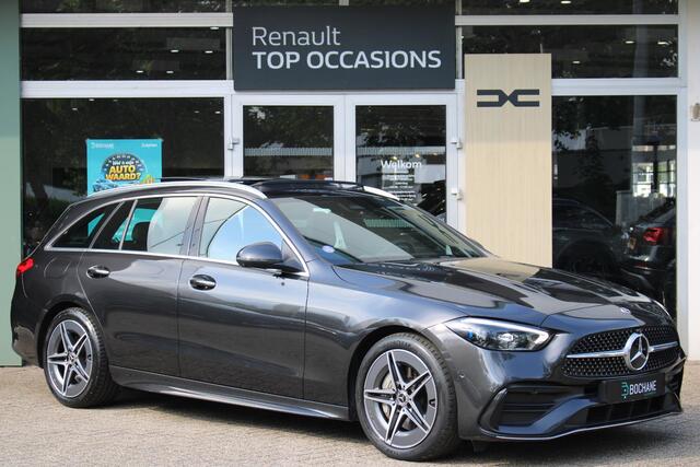 Mercedes-Benz C-KLASSE Estate 200 AMG Line Automaat | Dodehoek detectie | Achteruitrij Camera | Massage Stoelen | Trekhaak wegklapbaar 1800 KG trekgewicht