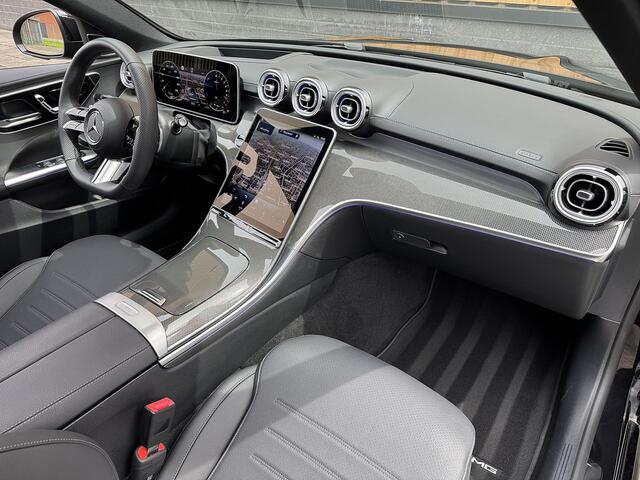 Mercedes-Benz C-KLASSE 300 e Business Solution AMG | Burmester | Origineel Nederlands | Memory | Panoramadak | Digital Light | Elektrische Trekhaak | Head-Up | Leder |