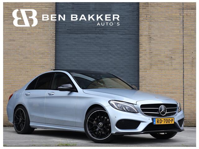Mercedes-Benz C-KLASSE 180 AMG line Pano | Airmatic | ACC | Leder | NL Auto | Cam