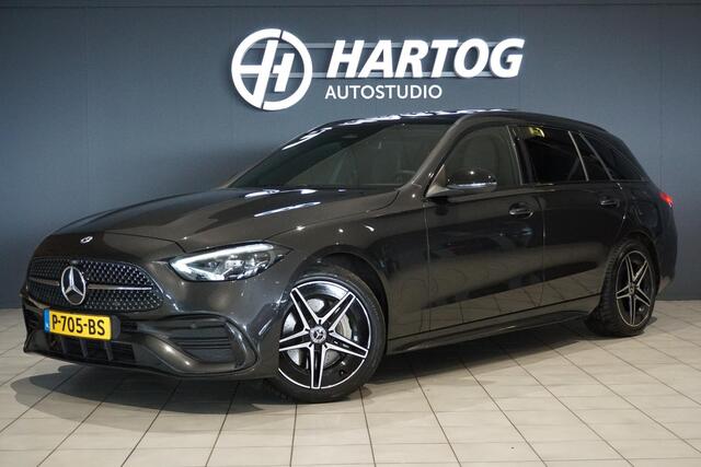 Mercedes-Benz C-KLASSE Estate 300 e AMG Line *NL AUTO* PANO / TREKHAAK / LEDER / SFEERVERLICHTING