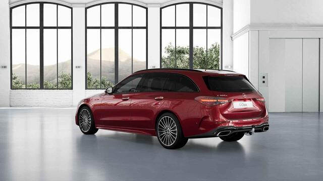 Mercedes-Benz C-KLASSE Estate 300e 140 Years Edition | Panoramaschuifdak | Comfort-Pakket | Winterpakket | AMG-line | Parkeerpakket | Trekhaak |