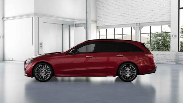 Mercedes-Benz C-KLASSE Estate 300e 140 Years Edition | Panoramaschuifdak | Comfort-Pakket | Winterpakket | AMG-line | Parkeerpakket | Trekhaak |