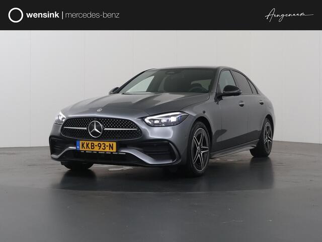 Mercedes-Benz C-KLASSE 300e Business Solution AMG | Stoelventilatie | | Panoramaschuifdak | Burmester | AMG-line plus | Head-up display |