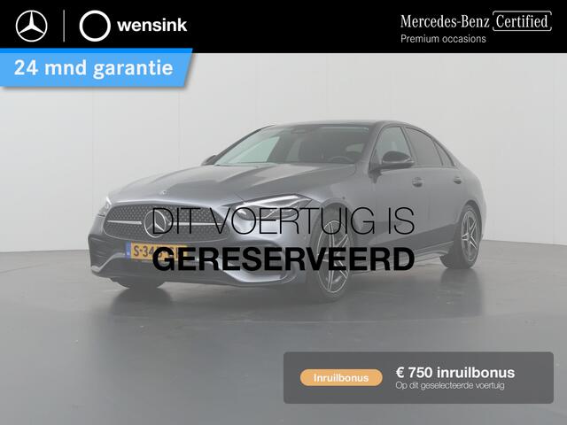 Mercedes-Benz C-KLASSE 180 AMG Line | Night | Stoelverwarming | Sfeerverlichting | Achteruitrijcamera |