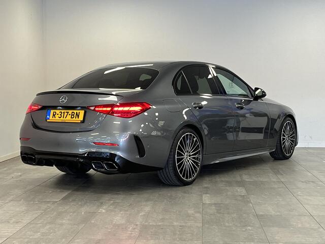 Mercedes-Benz C-KLASSE 180 AMG Line | Dodehoek detectie | Lederen stoelen | Stoelverwarming