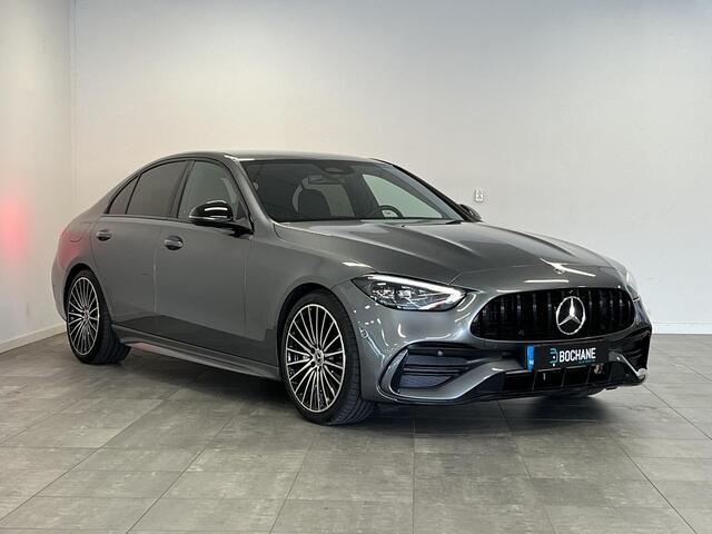 Mercedes-Benz C-KLASSE 180 AMG Line | Dodehoek detectie | Lederen stoelen | Stoelverwarming