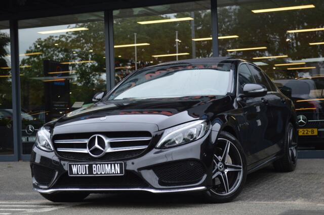 Mercedes-Benz C-KLASSE 200 AMG Aut. Led Leder Dak Camera CarPlay Pdc
