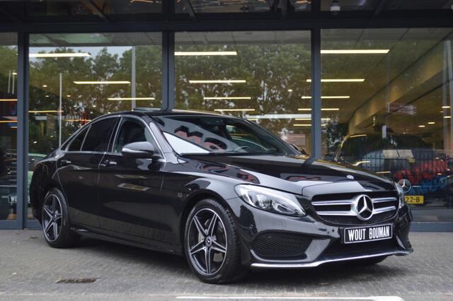 Mercedes-Benz C-KLASSE 200 AMG Aut. Led Leder Dak Camera CarPlay Pdc