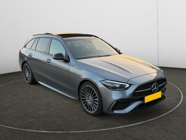 Mercedes-Benz C-KLASSE Estate 200 Launch Edition AMG Line Panoramadak, Headup, Sfeerverlichting, Burmester, Memory seats